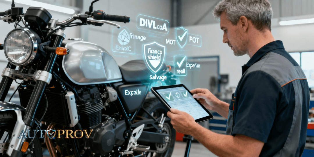 A Motor Trader's Guide to Motorcycle History Checks
