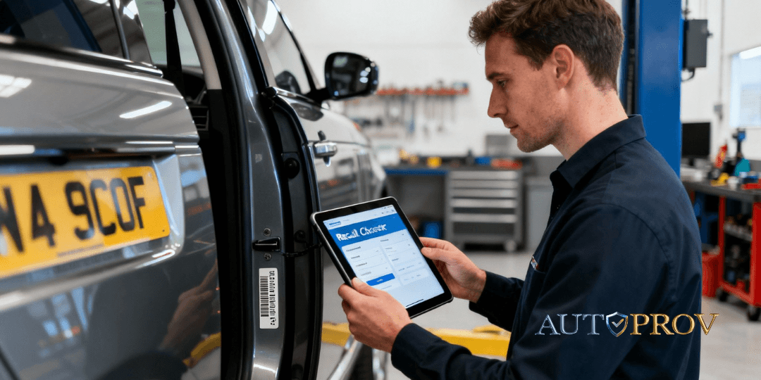 A Motor Trader's Guide to the Vehicle Recall Check UK