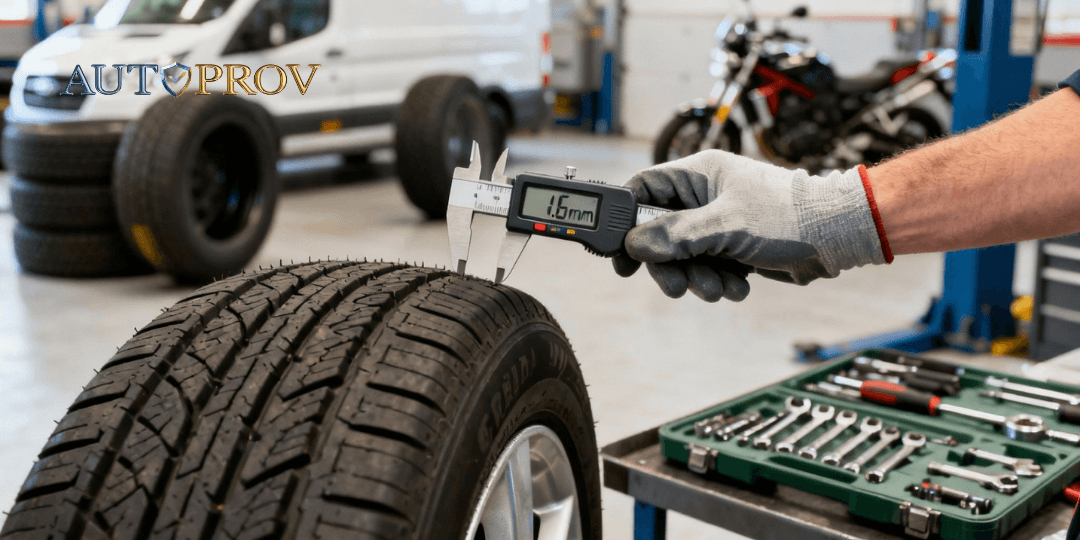 Minimum Tyre Tread Depth UK: A Guide for the Motor Trade
