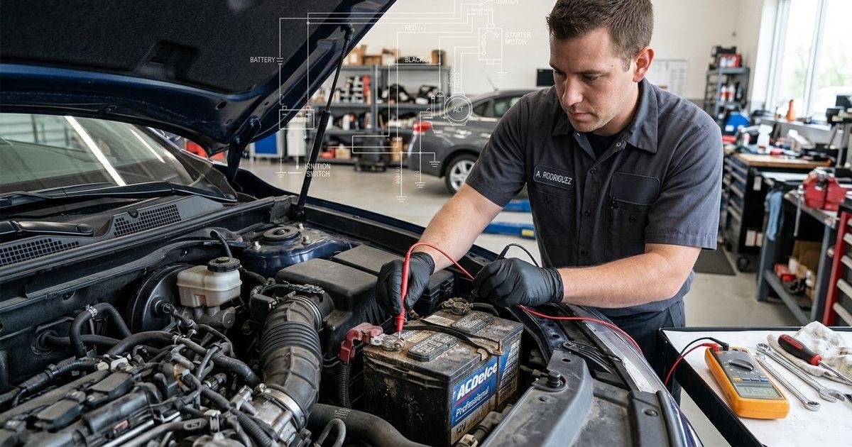 Dead Car Battery a Trade Professional's Diagnostic Guide