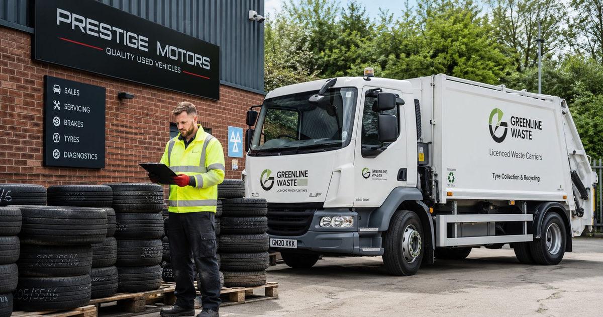 Disposal of Tyres a UK Motor Trader's Compliance Guide
