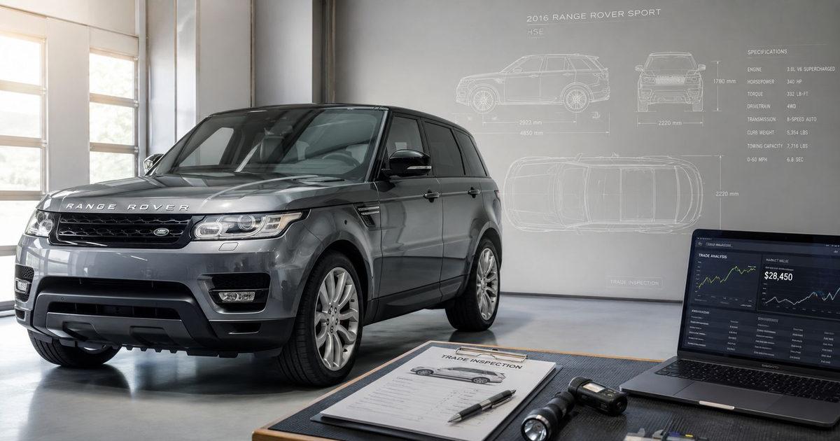 2016 Range Rover Sport Trade Buying Guide