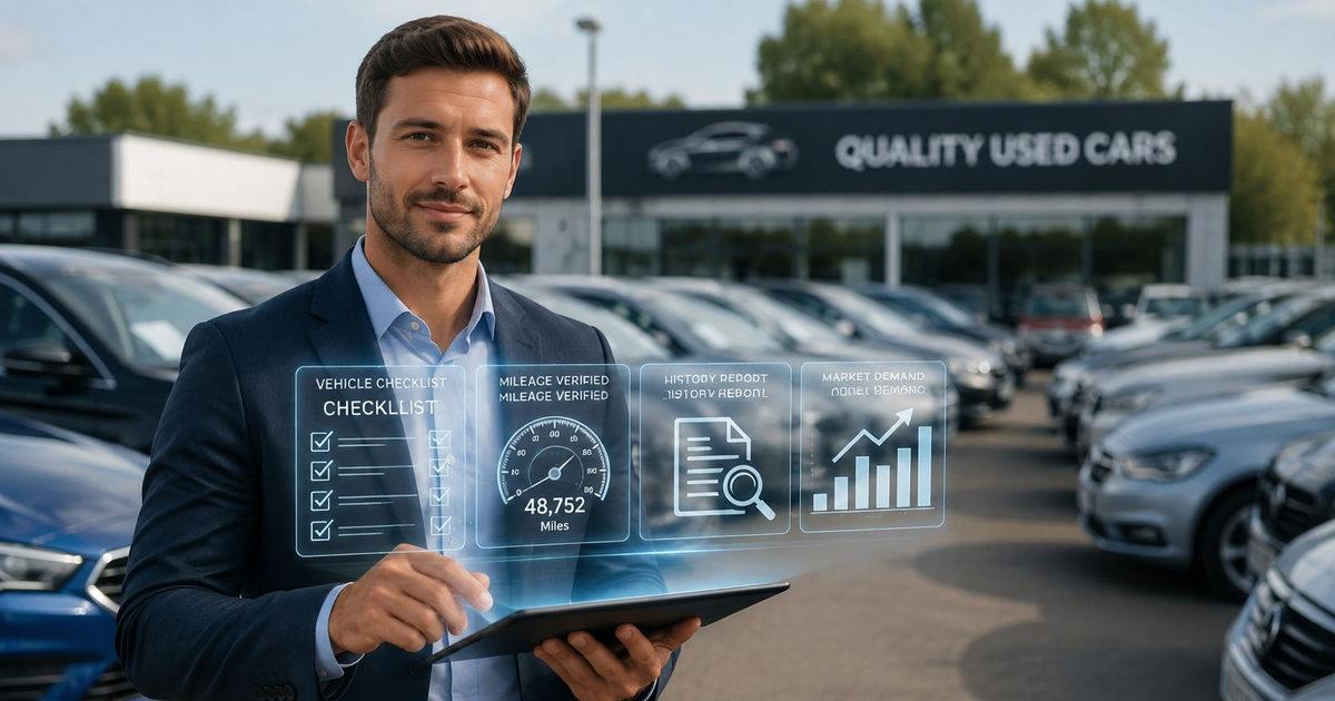 Stock Selection Criteria for UK Motor Traders