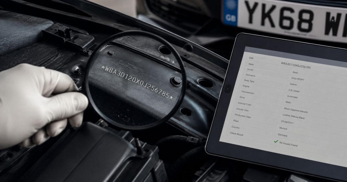 Chassis Check UK: A Trade Guide to VIN and Provenance