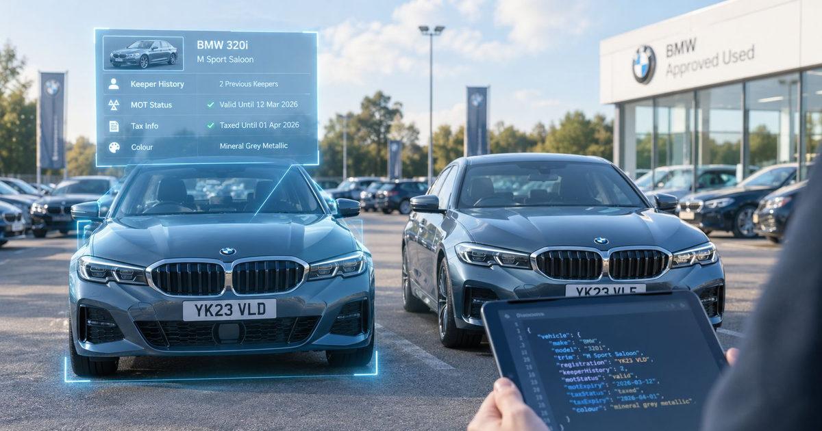DVLA Vehicle Check API: A UK Dealer's Guide