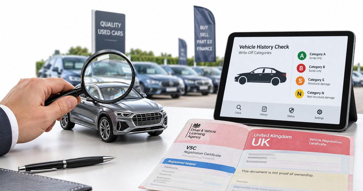 Write Off Check UK: What Dealers Must Verify