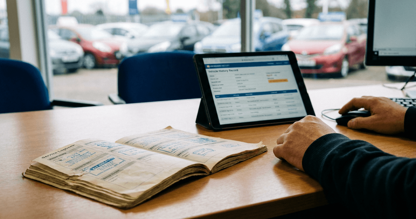 Why Manufacturer Service History Beats Stamped Logbooks for UK Dealers
