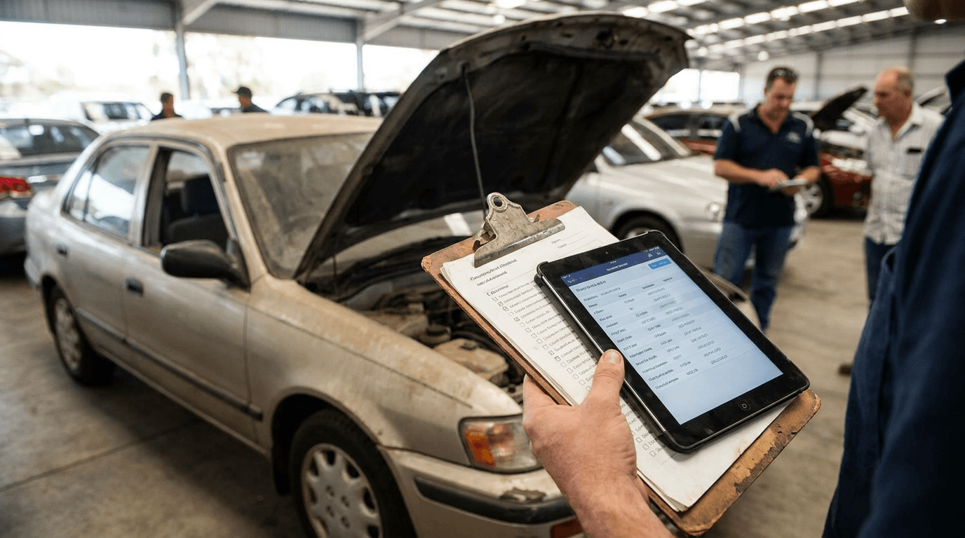The 10-Minute Pre-Purchase Vehicle Intelligence Checklist for Auction Buyers