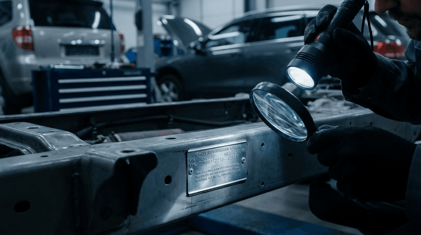 VIN Verification in Vehicle Checks: Why the Chassis Number Matters