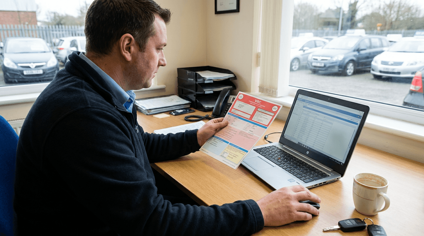 Understanding V5C Logbook Data and Its Limitations for Motor Traders