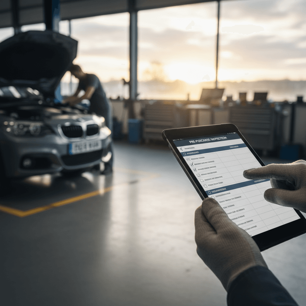 The Dealer's Pre-Purchase Inspection Checklist for UK Motor Trade